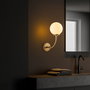 Opviq Sferis - 15030 Lámpara de Pared Dorada